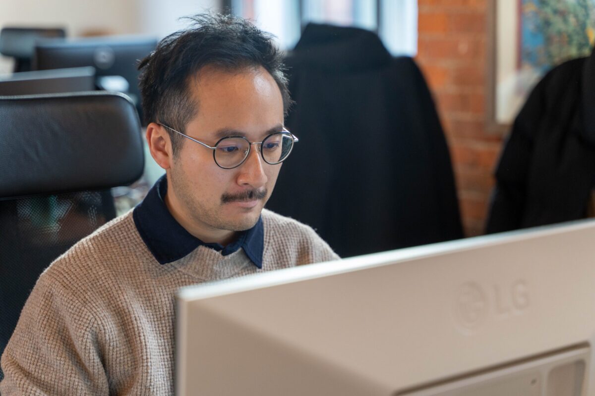 Ryan sat at the desk